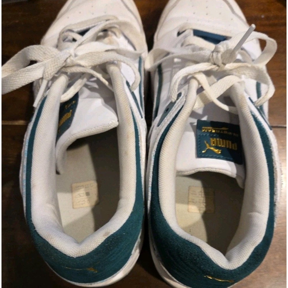 Puma Slipstream Green And White Mens Size 12 - Picture 4 of 5